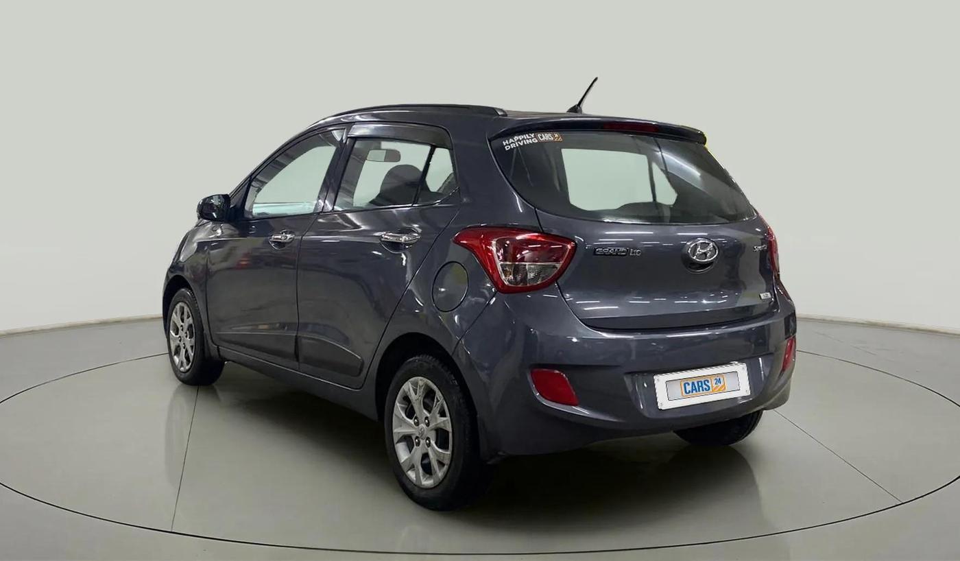 2015 Hyundai Grand i10 SPORTZ 1.2 KAPPA VTVT, Petrol, Manual, 35,890 km, Left Back Diagonal