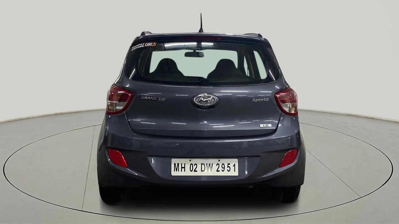 2015 Hyundai Grand i10 SPORTZ 1.2 KAPPA VTVT, Petrol, Manual, 35,890 km, Back/Rear