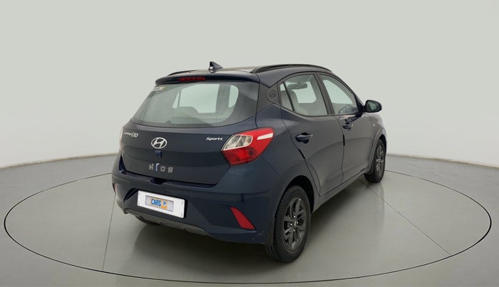 2020 Hyundai GRAND I10 NIOS SPORTZ AMT 1.2 KAPPA VTVT, Petrol, Automatic, 51,865 km, Right Back Diagonal