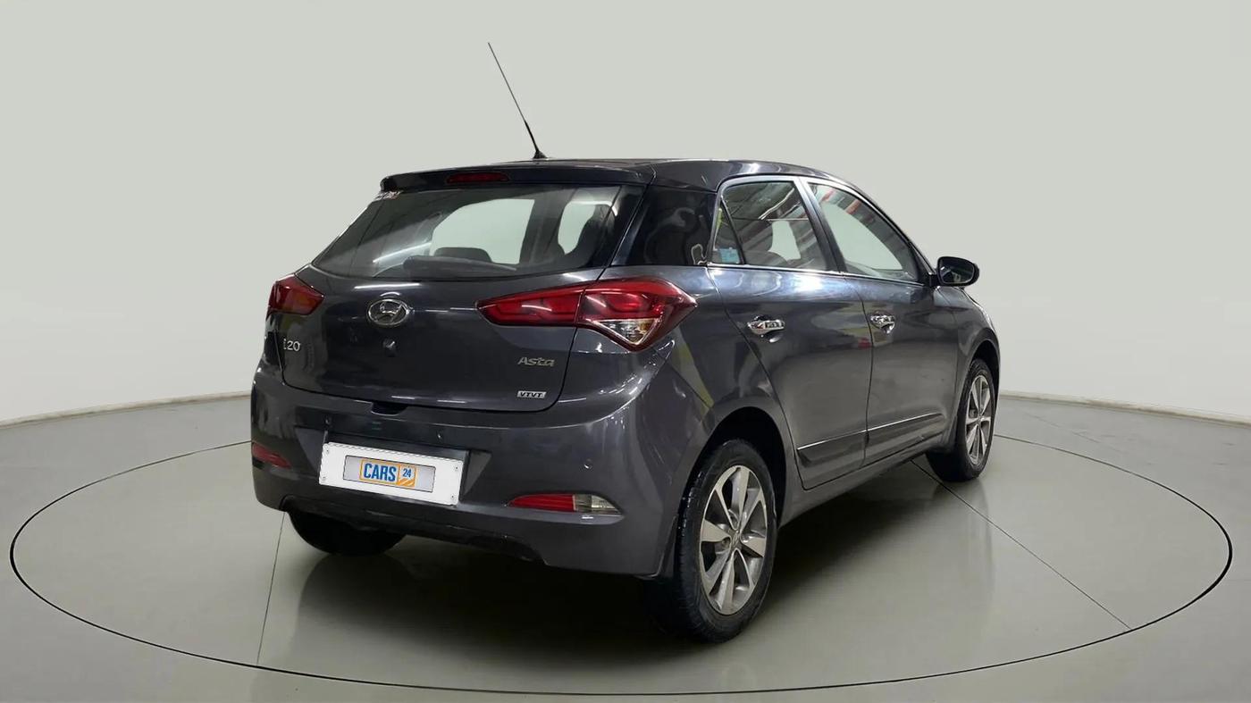 2016 Hyundai Elite i20 ASTA 1.2, Petrol, Manual, 16,868 km, Right Back Diagonal