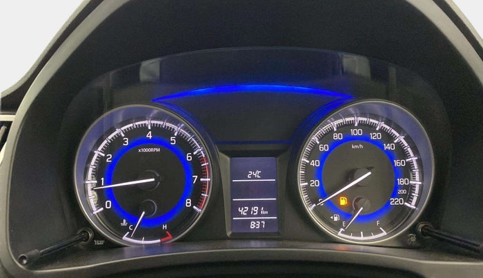 2017 Maruti Baleno DELTA PETROL 1.2, Petrol, Manual, 42,429 km, Odometer Image