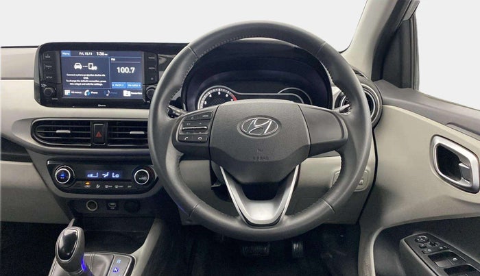 2020 Hyundai GRAND I10 NIOS ASTA AMT 1.2 KAPPA VTVT, Petrol, Automatic, 24,822 km, Steering Wheel Close Up