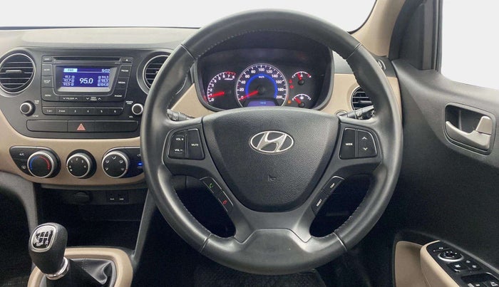 2014 Hyundai Grand i10 ASTA 1.2 KAPPA VTVT, Petrol, Manual, 24,021 km, Steering Wheel Close Up