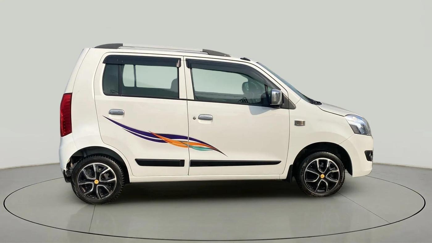 2016 Maruti Wagon R 1.0 VXI, Petrol, Manual, 51,422 km, Right Side View
