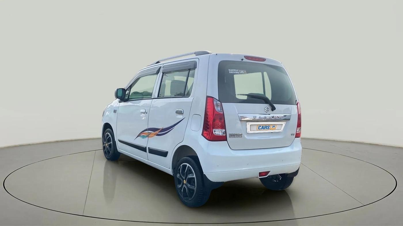 2016 Maruti Wagon R 1.0 VXI, Petrol, Manual, 51,422 km, Left Back Diagonal