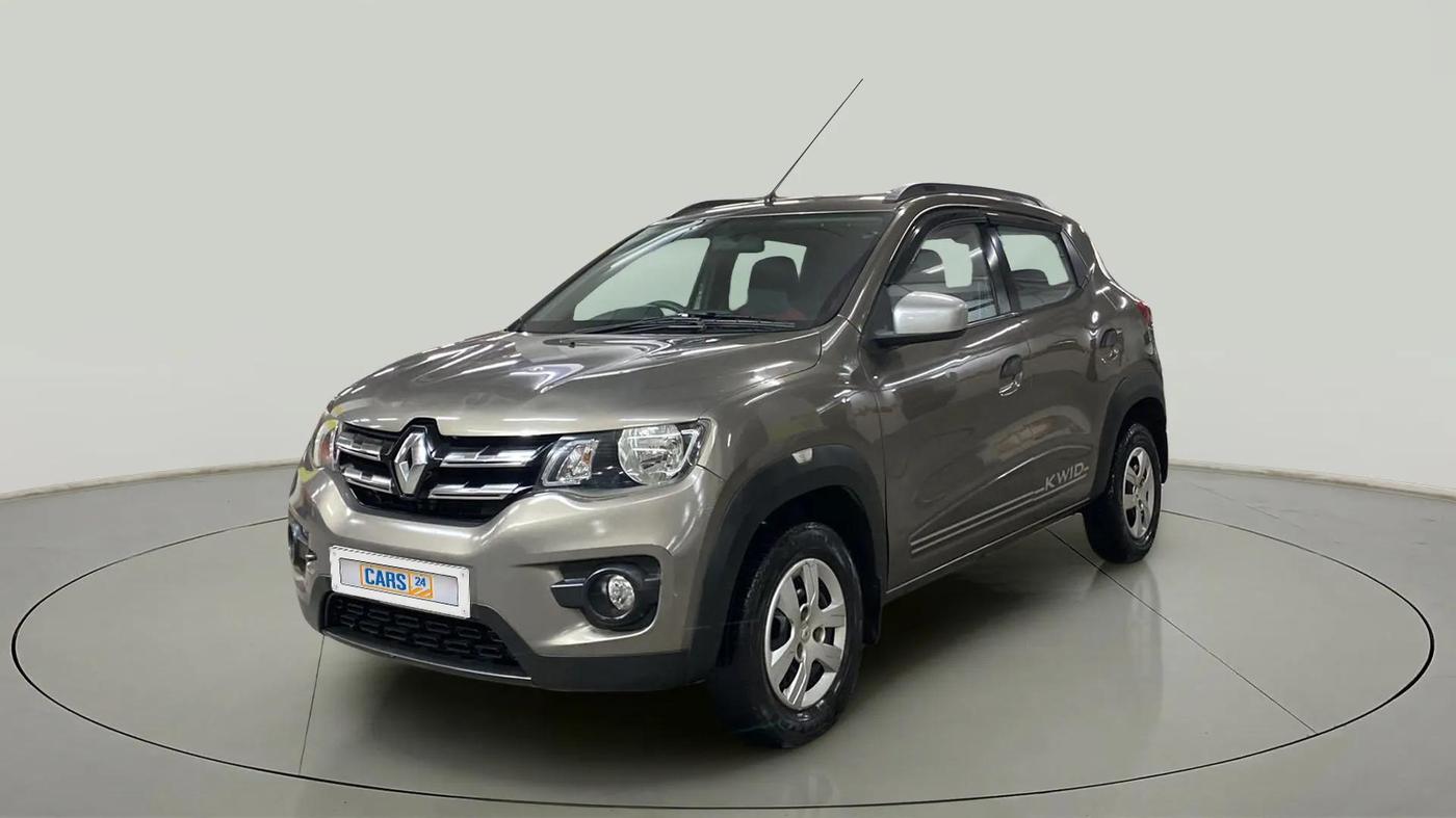 2019 Renault Kwid RXT 1.0 AMT (O), Petrol, Automatic, 50,207 km, Left Front Diagonal