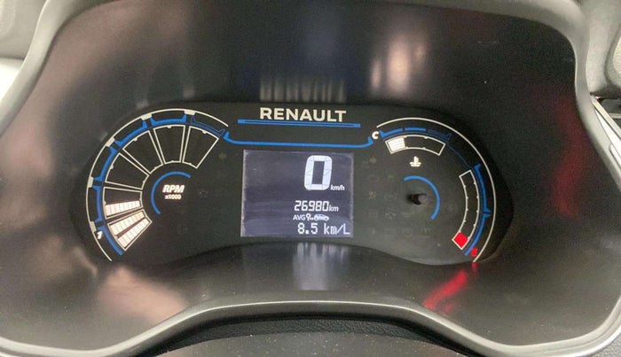 2019 Renault TRIBER RXZ, Petrol, Manual, 27,030 km, Odometer Image