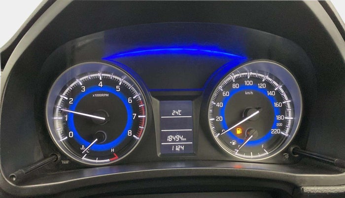 2021 Maruti Baleno DELTA PETROL 1.2, Petrol, Manual, 18,680 km, Odometer Image