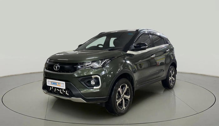 2021 Tata NEXON XZ PLUS PETROL SUNROOF, Petrol, Manual, 11,764 km, Left Front Diagonal