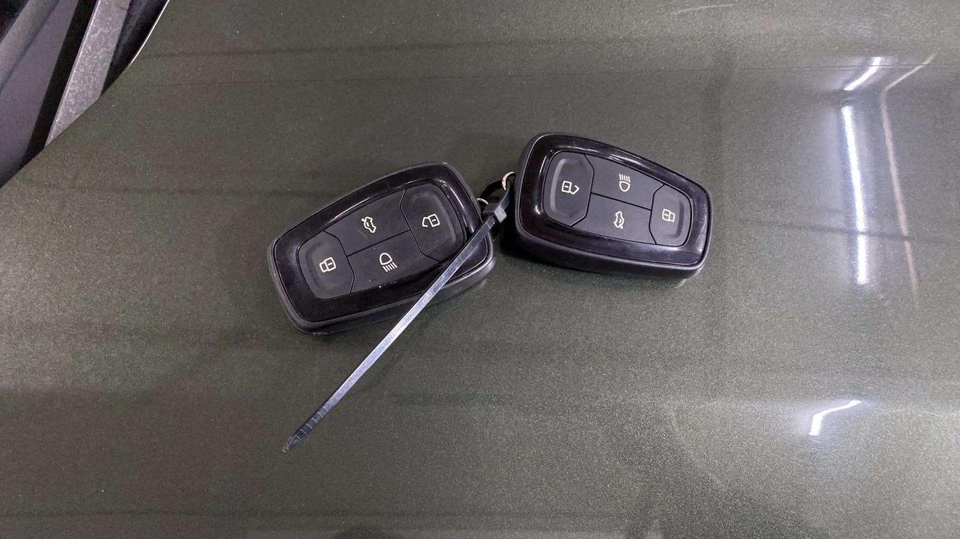 2021 Tata NEXON XZ PLUS PETROL SUNROOF, Petrol, Manual, 11,764 km, Key Close Up