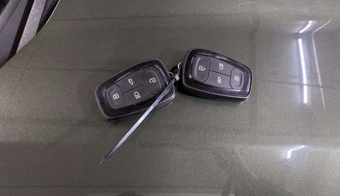 2021 Tata NEXON XZ PLUS PETROL SUNROOF, Petrol, Manual, 11,764 km, Key Close Up