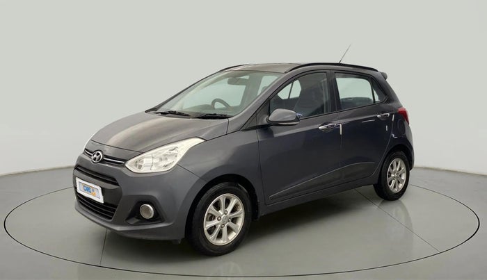 2015 Hyundai Grand i10 ASTA AT 1.2 KAPPA VTVT, Petrol, Automatic, 28,182 km, Left Front Diagonal