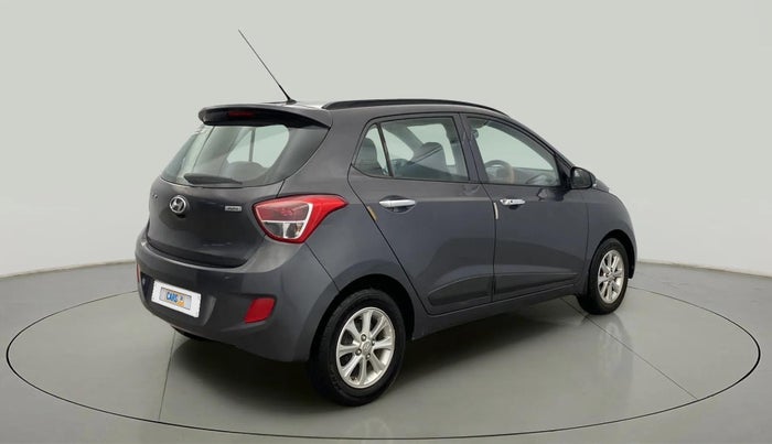 2015 Hyundai Grand i10 ASTA AT 1.2 KAPPA VTVT, Petrol, Automatic, 28,182 km, Right Back Diagonal