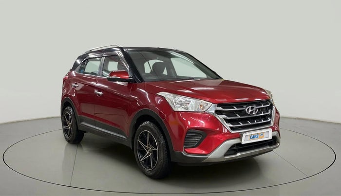 2018 Hyundai Creta E PLUS 1.6 PETROL, Petrol, Manual, 54,043 km, Right Front Diagonal