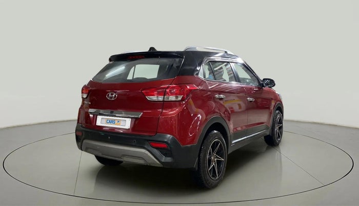 2018 Hyundai Creta E PLUS 1.6 PETROL, Petrol, Manual, 54,043 km, Right Back Diagonal