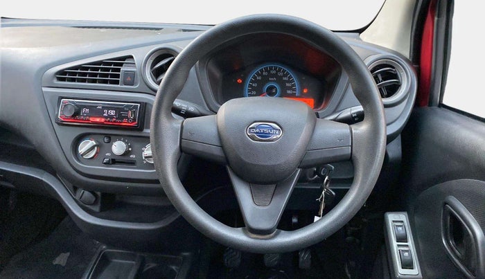 2018 Datsun Redi Go A, Petrol, Manual, 37,195 km, Steering Wheel Close Up