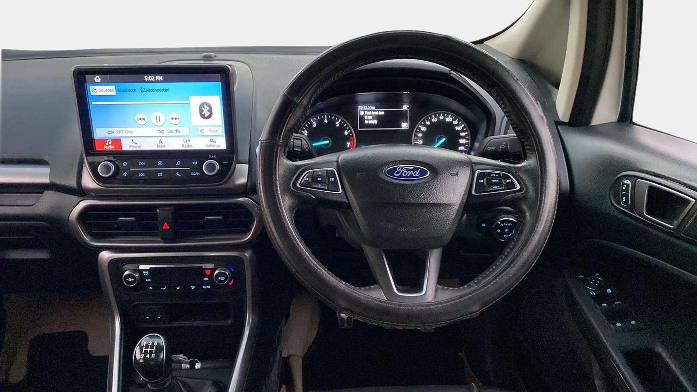 2019 Ford Ecosport TITANIUM 1.5L PETROL, Petrol, Manual, 23,560 km, Steering Wheel Close Up