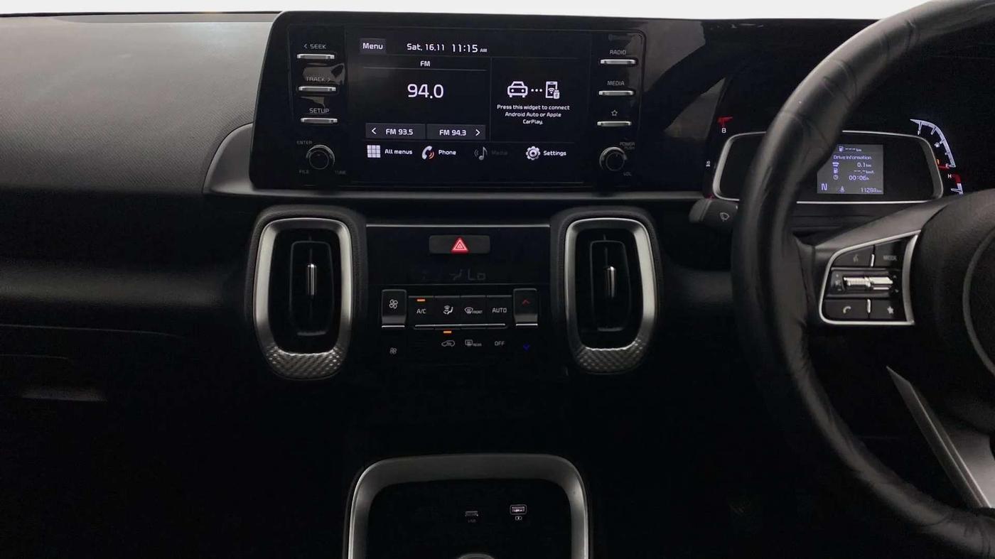 2023 KIA SONET HTK PLUS 1.0 IMT, CNG, Manual, 11,332 km, Air Conditioner