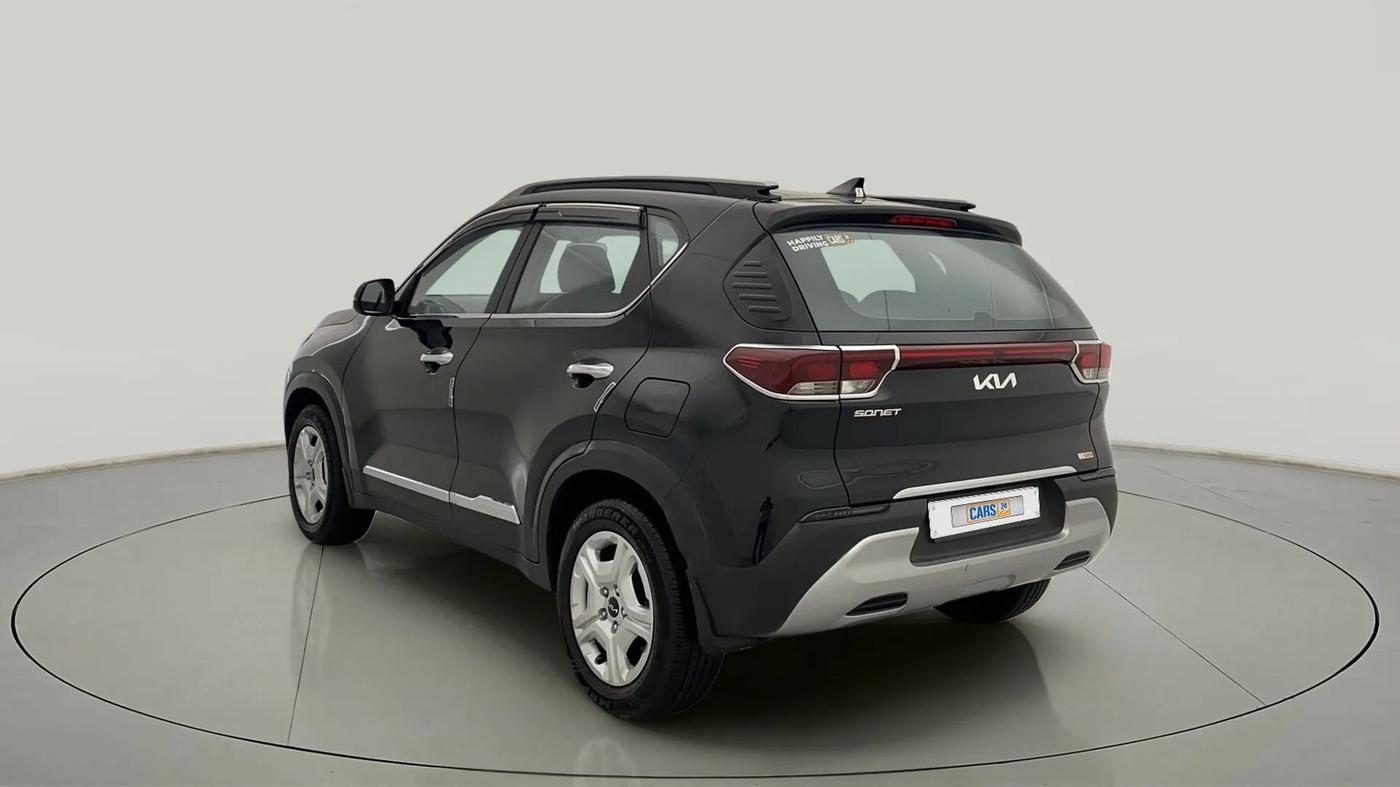 2023 KIA SONET HTK PLUS 1.0 IMT, CNG, Manual, 11,332 km, Left Back Diagonal