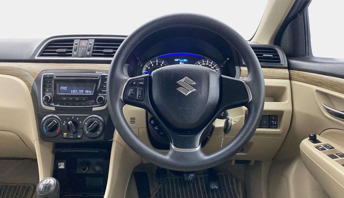 2022 Maruti Ciaz SIGMA 1.5 SHVS MT  PETROL, Petrol, Manual, 46,413 km, Steering Wheel Close Up