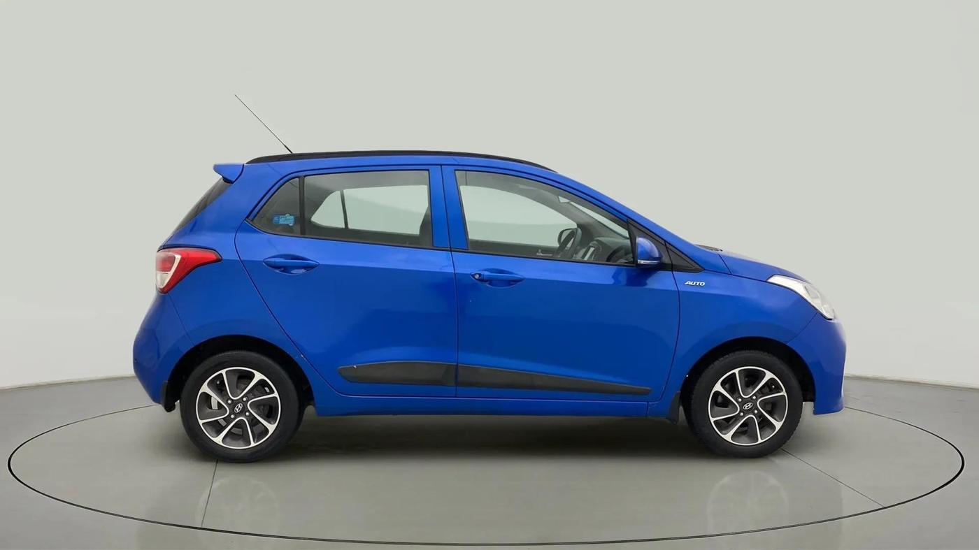 2019 Hyundai Grand i10 SPORTZ AT 1.2 KAPPA VTVT, CNG, Automatic, 24,318 km, Right Side View