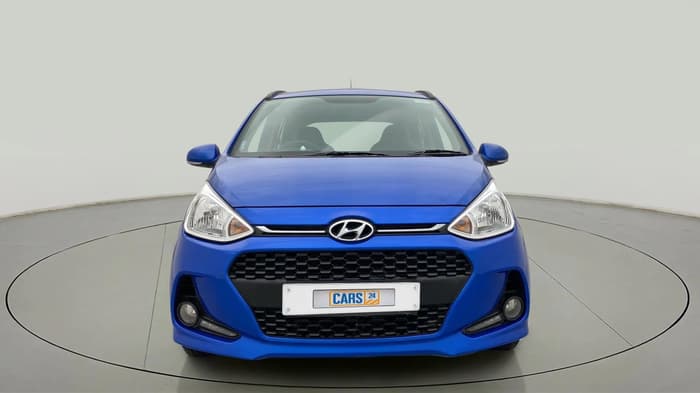 2019 Hyundai Grand i10 SPORTZ AT 1.2 KAPPA VTVT, CNG, Automatic, 24,318 km, Front