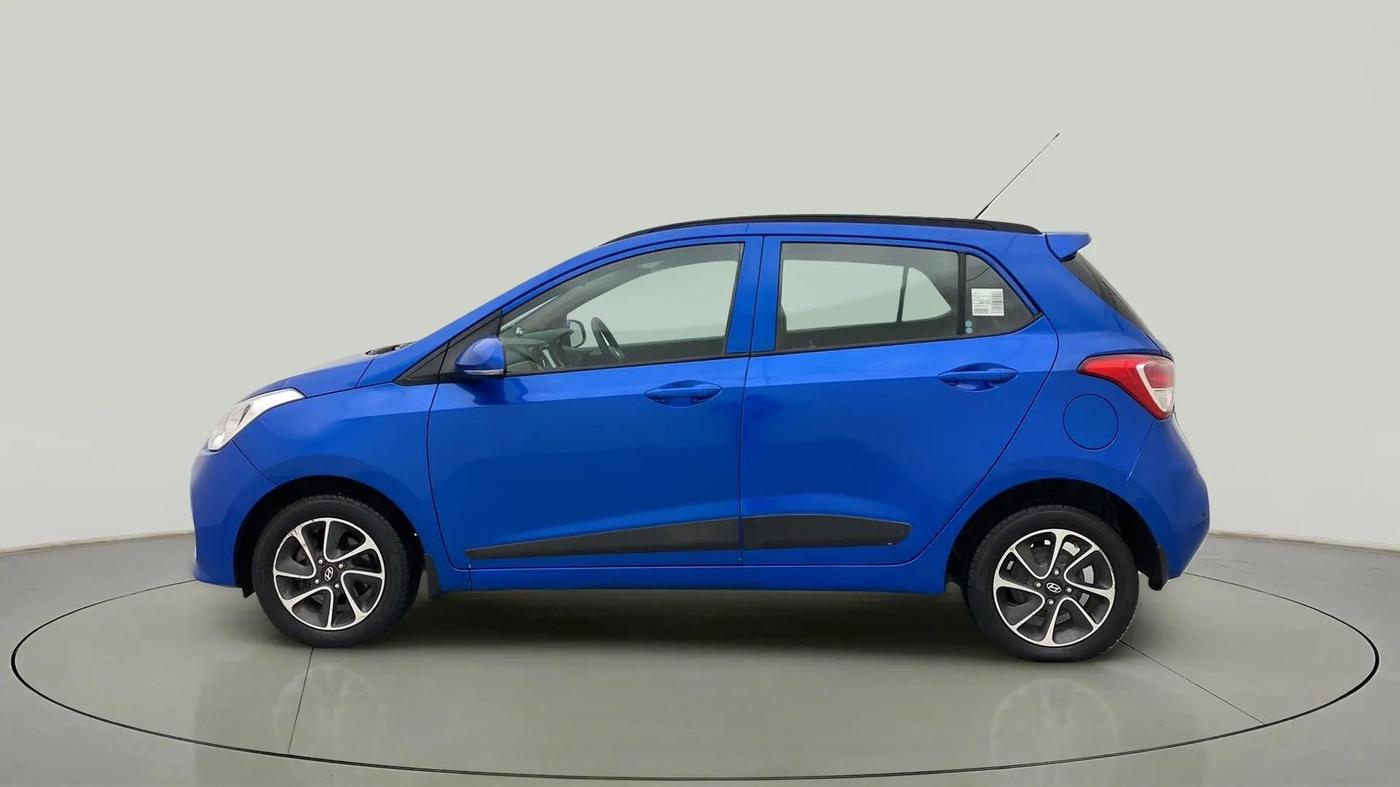 2019 Hyundai Grand i10 SPORTZ AT 1.2 KAPPA VTVT, CNG, Automatic, 24,318 km, Left Side