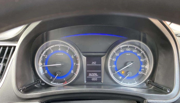 2018 Maruti Baleno DELTA PETROL 1.2, Petrol, Manual, 36,014 km, Odometer Image