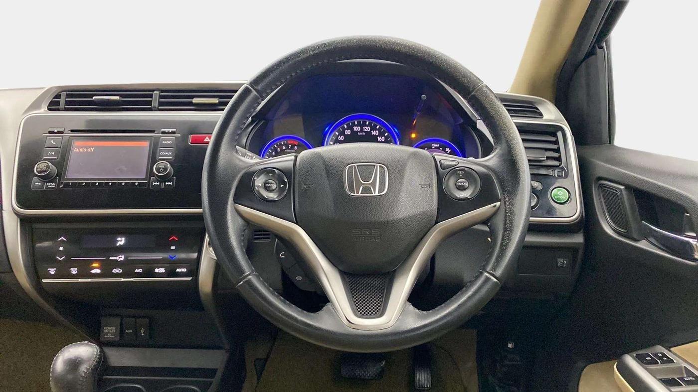 2015 Honda City 1.5L I-VTEC VX CVT, Petrol, Automatic, 75,311 km, Steering Wheel Close Up