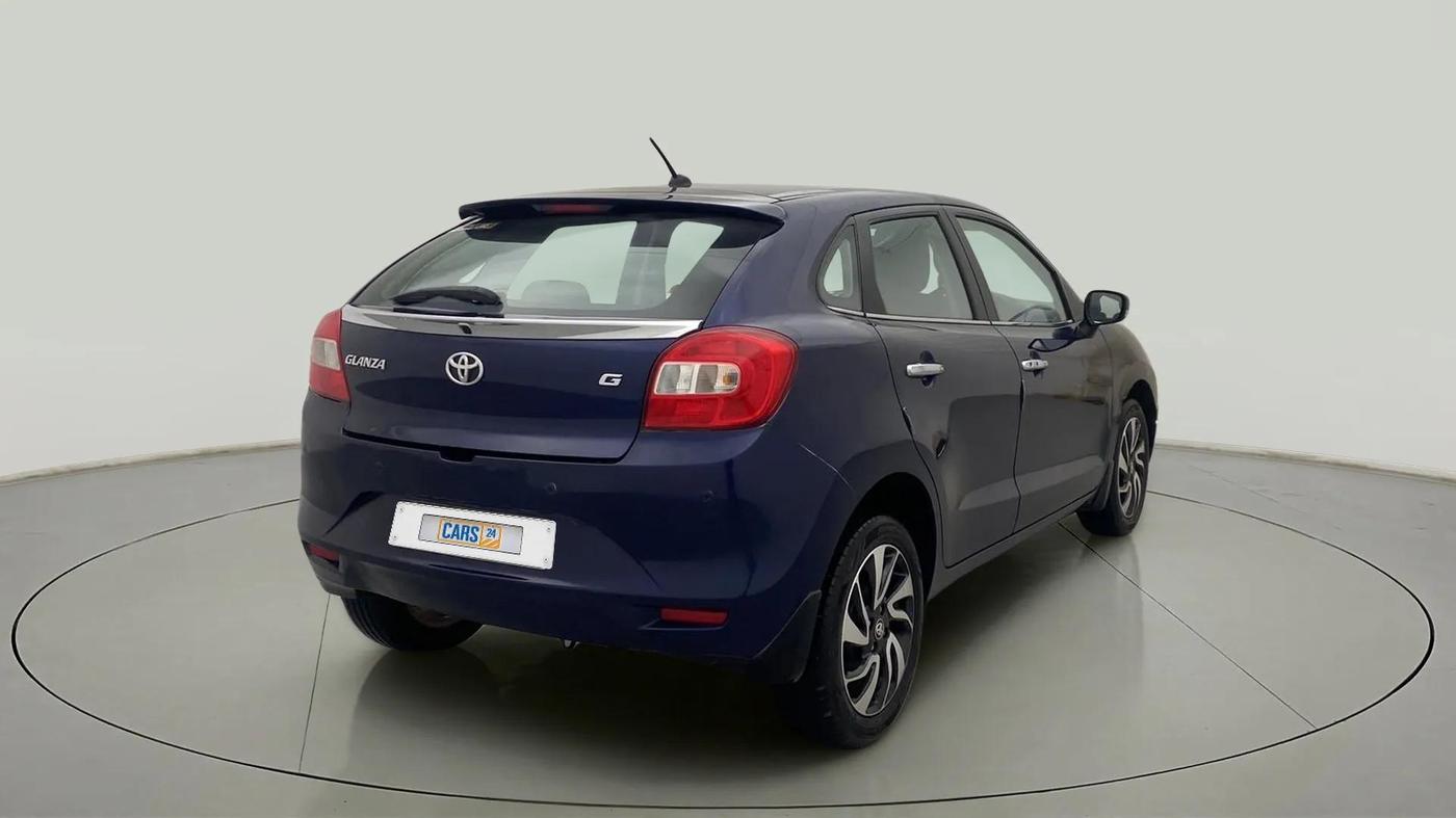 2021 Toyota Glanza G, Petrol, Manual, 30,439 km, Right Back Diagonal