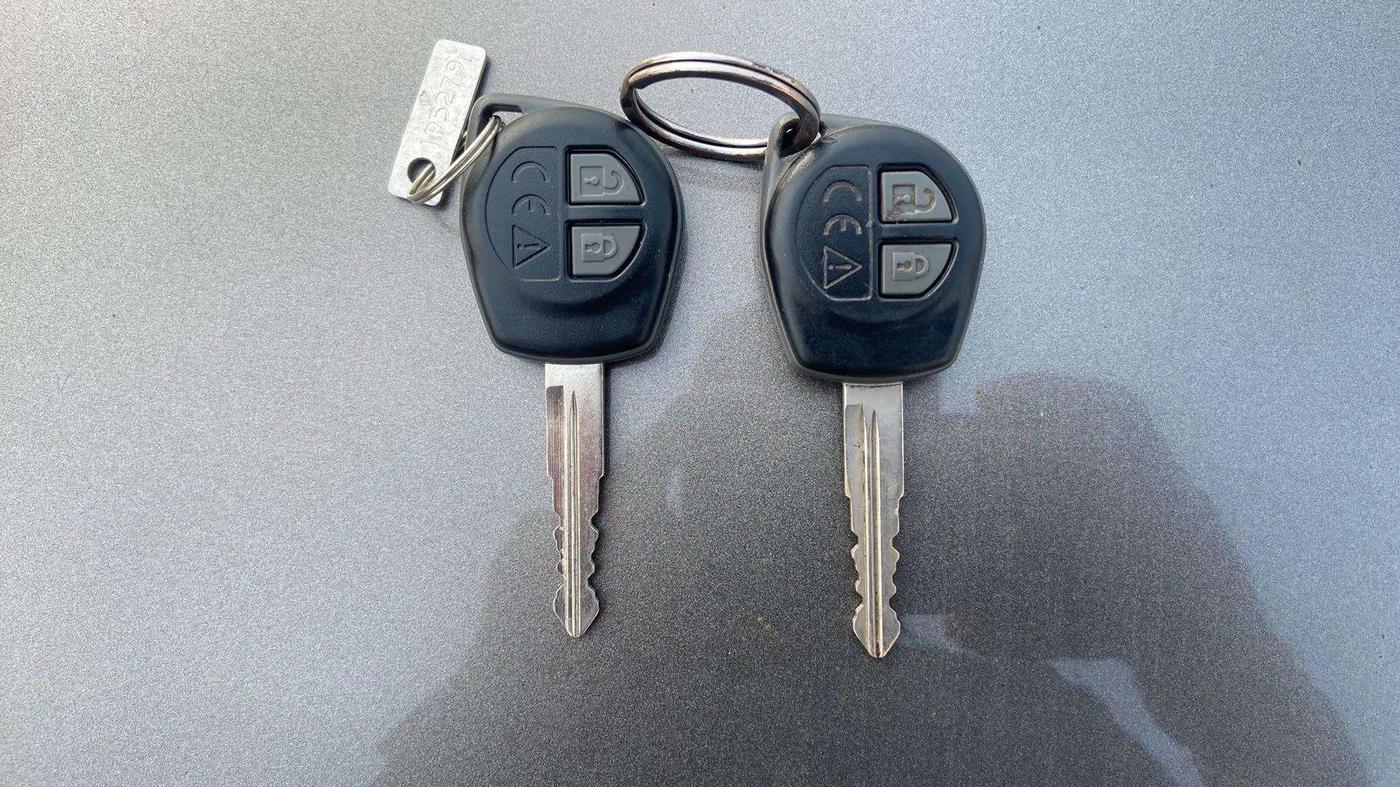 2019 Maruti Baleno DELTA PETROL 1.2, Petrol, Manual, 27,859 km, Key Close Up
