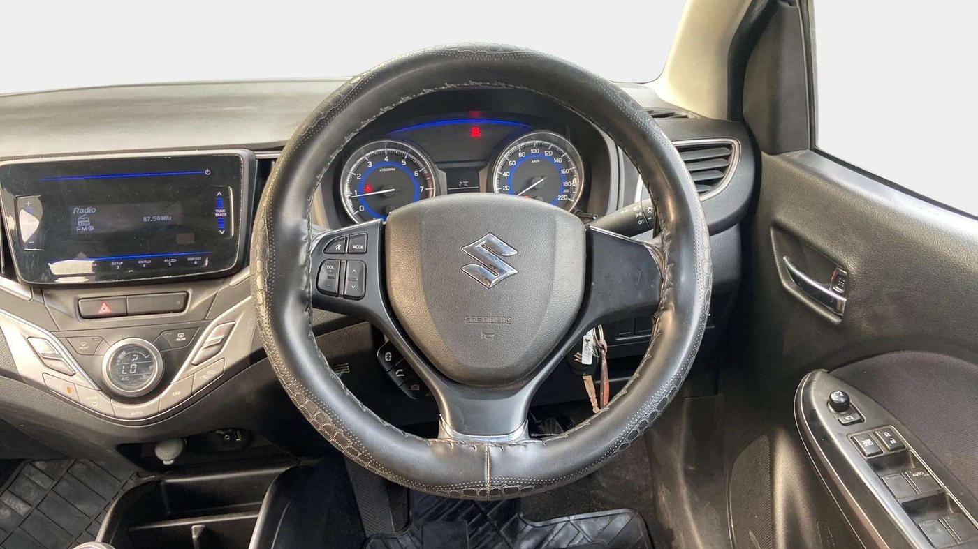 2019 Maruti Baleno DELTA PETROL 1.2, Petrol, Manual, 27,859 km, Steering Wheel Close Up