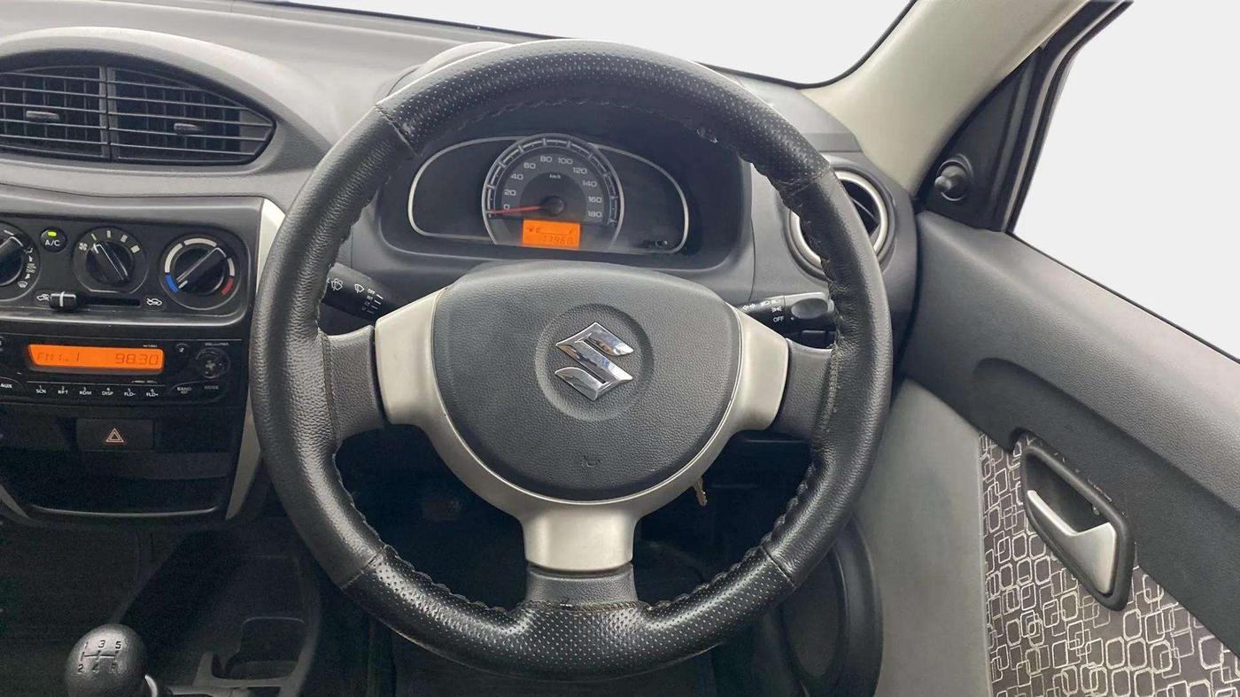 2018 Maruti Alto 800 VXI, Petrol, Manual, 77,963 km, Steering Wheel Close Up