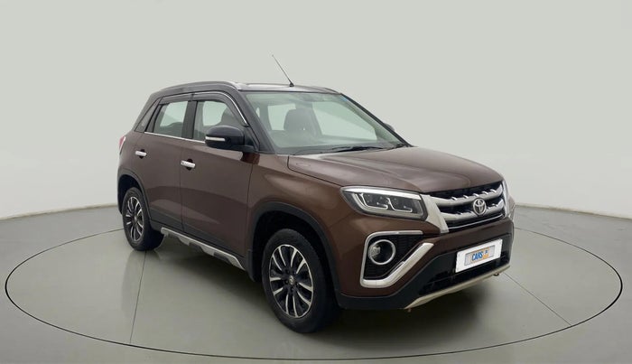 2021 Toyota URBAN CRUISER PREMIUM GRADE AT DUAL TONE, Petrol, Automatic, 22,346 km, Right Front Diagonal