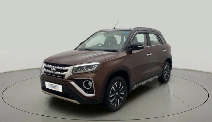 2021 Toyota URBAN CRUISER PREMIUM GRADE AT DUAL TONE, Petrol, Automatic, 22,346 km, Left Front Diagonal