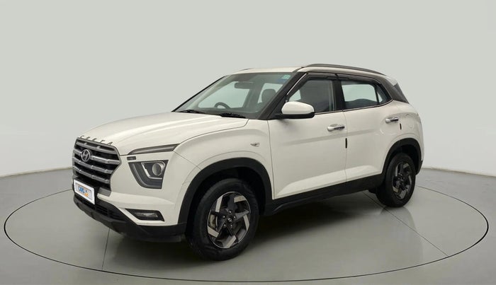 2021 Hyundai Creta E 1.5 PETROL, Petrol, Manual, 23,012 km, Left Front Diagonal