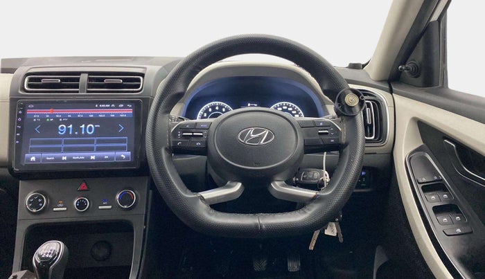 2021 Hyundai Creta E 1.5 PETROL, Petrol, Manual, 23,012 km, Steering Wheel Close Up
