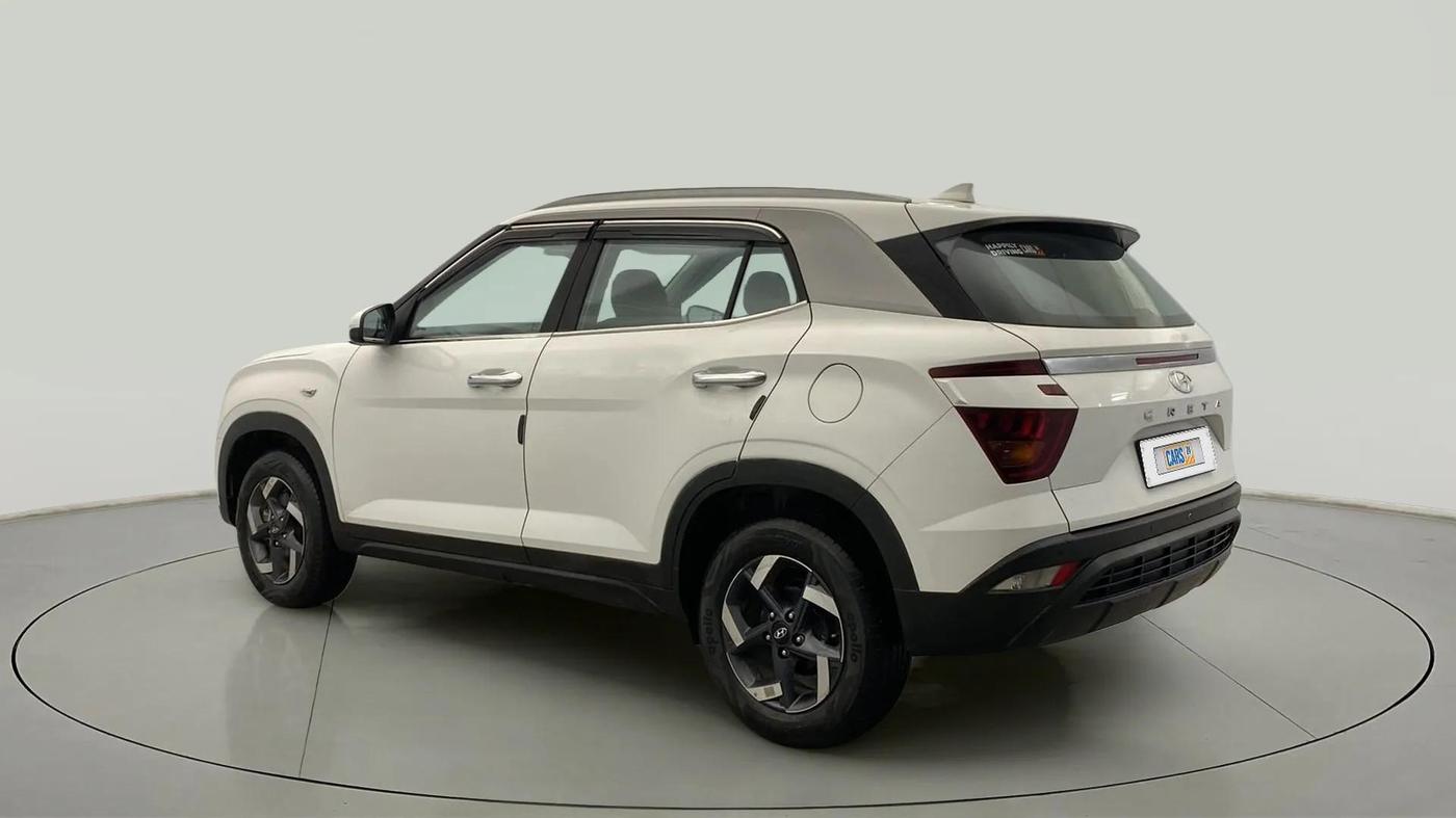 2021 Hyundai Creta E 1.5 PETROL, Petrol, Manual, 23,012 km, Left Back Diagonal