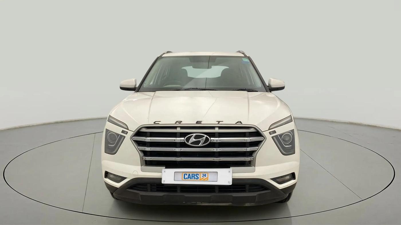 2021 Hyundai Creta E 1.5 PETROL, Petrol, Manual, 23,012 km, Front