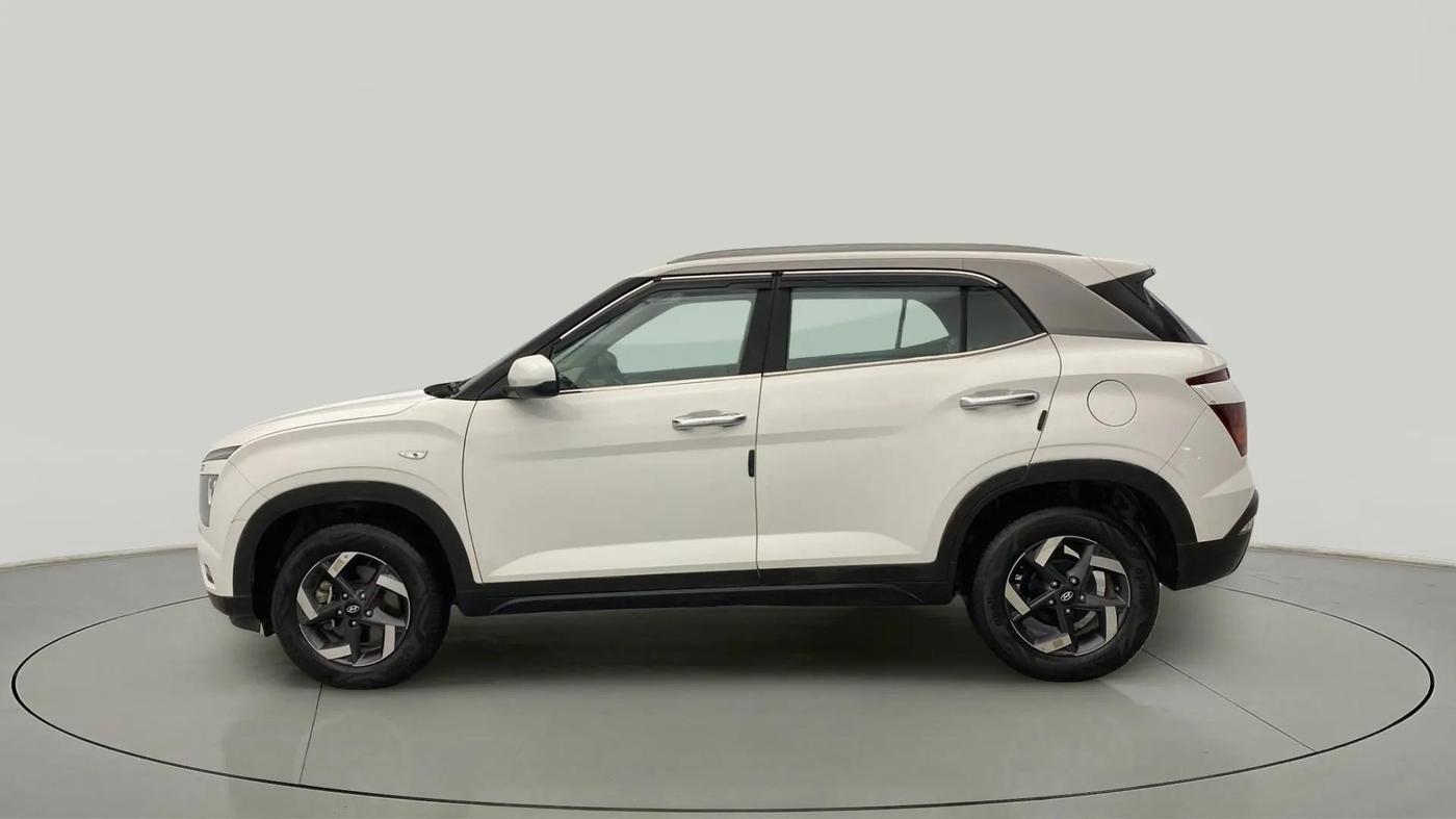2021 Hyundai Creta E 1.5 PETROL, Petrol, Manual, 23,012 km, Left Side