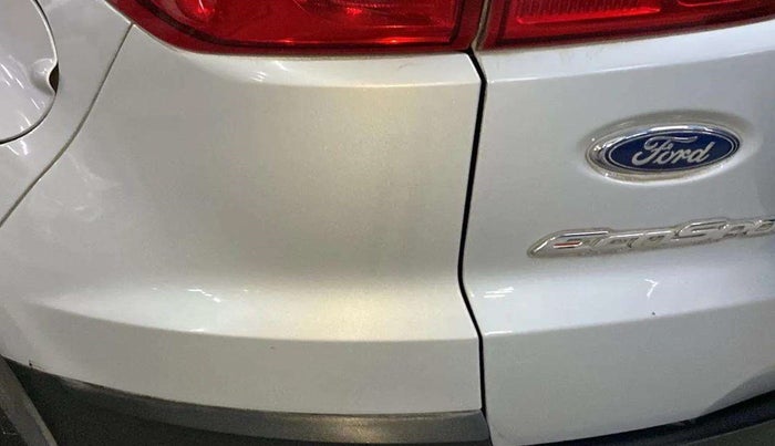 2019 Ford Ecosport TITANIUM 1.5L DIESEL, Diesel, Manual, 61,682 km, Rear bumper - Minor scratches