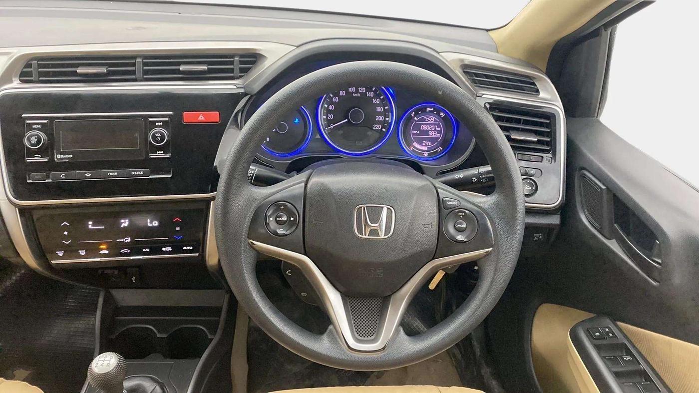 2014 Honda City 1.5L I-VTEC SV, Petrol, Manual, 80,298 km, Steering Wheel Close Up