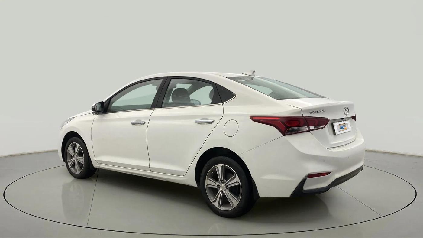 2018 Hyundai Verna 1.6 VTVT SX (O) AT, Petrol, Automatic, 97,468 km, Left Back Diagonal