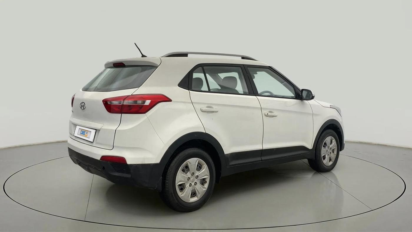 2017 Hyundai Creta E PLUS 1.6 PETROL, Petrol, Manual, 52,201 km, Right Back Diagonal