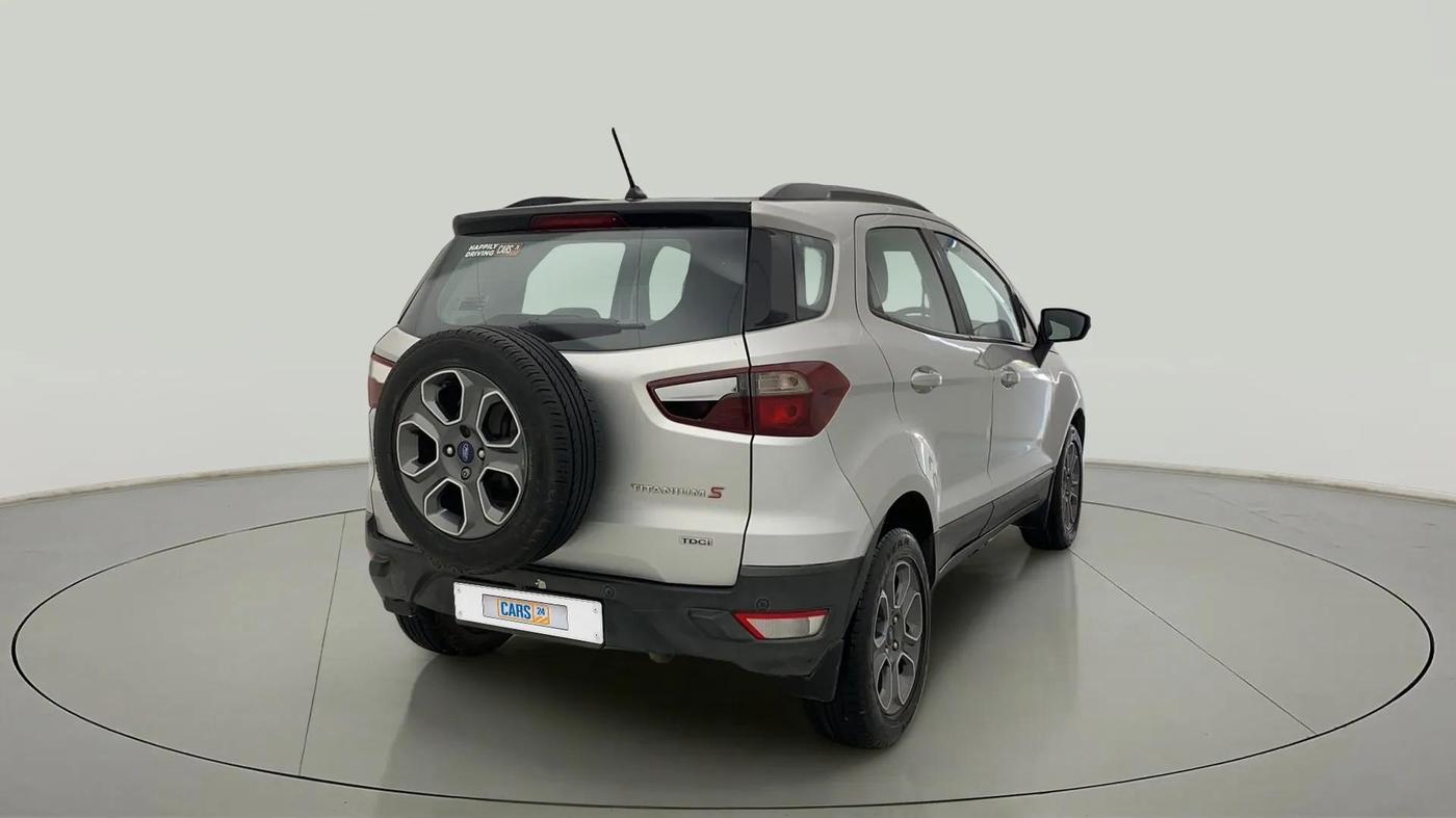 2019 Ford Ecosport TITANIUM 1.5L SPORTS(SUNROOF) DIESEL, Diesel, Manual, 73,373 km, Right Back Diagonal