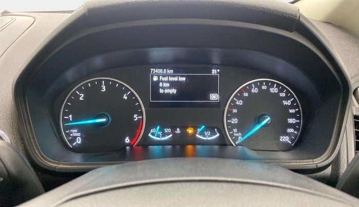 2019 Ford Ecosport TITANIUM 1.5L SPORTS(SUNROOF) DIESEL, Diesel, Manual, 73,373 km, Odometer Image
