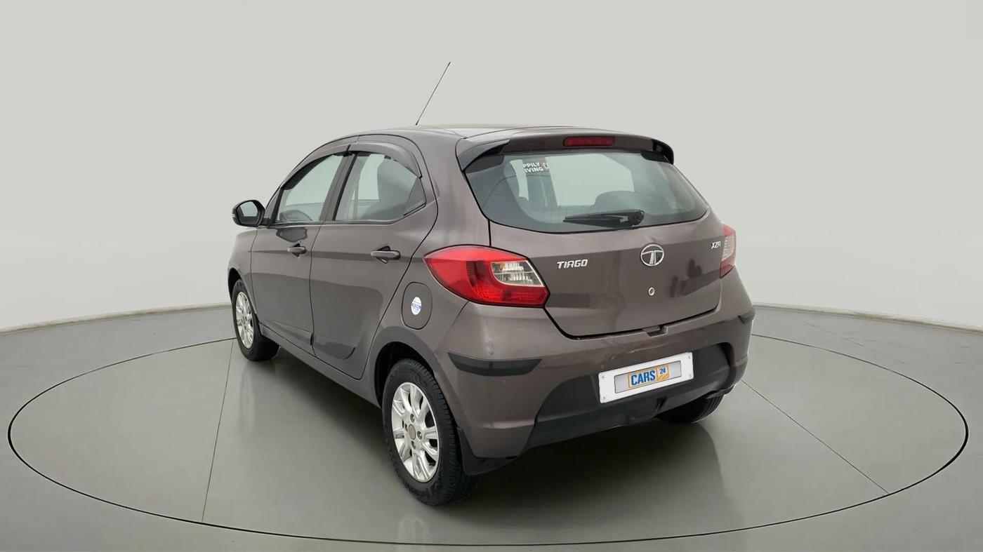 2017 Tata Tiago XZA PETROL, Petrol, Automatic, 75,593 km, Left Back Diagonal