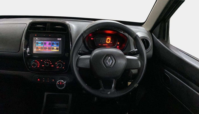 2017 Renault Kwid RXT 1.0 AMT (O), Petrol, Automatic, 63,629 km, Steering Wheel Close Up