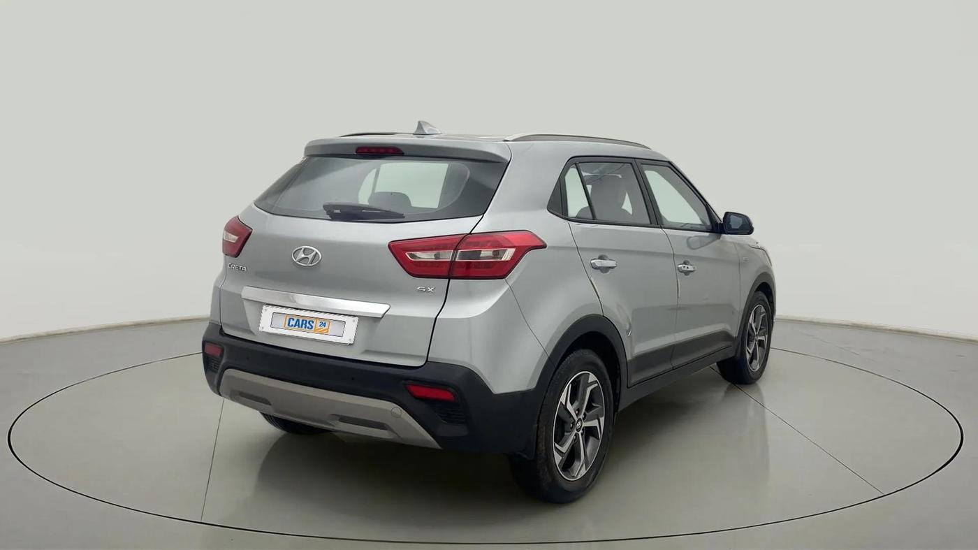 2019 Hyundai Creta SX AT 1.6 PETROL, Petrol, Automatic, 29,746 km, Right Back Diagonal