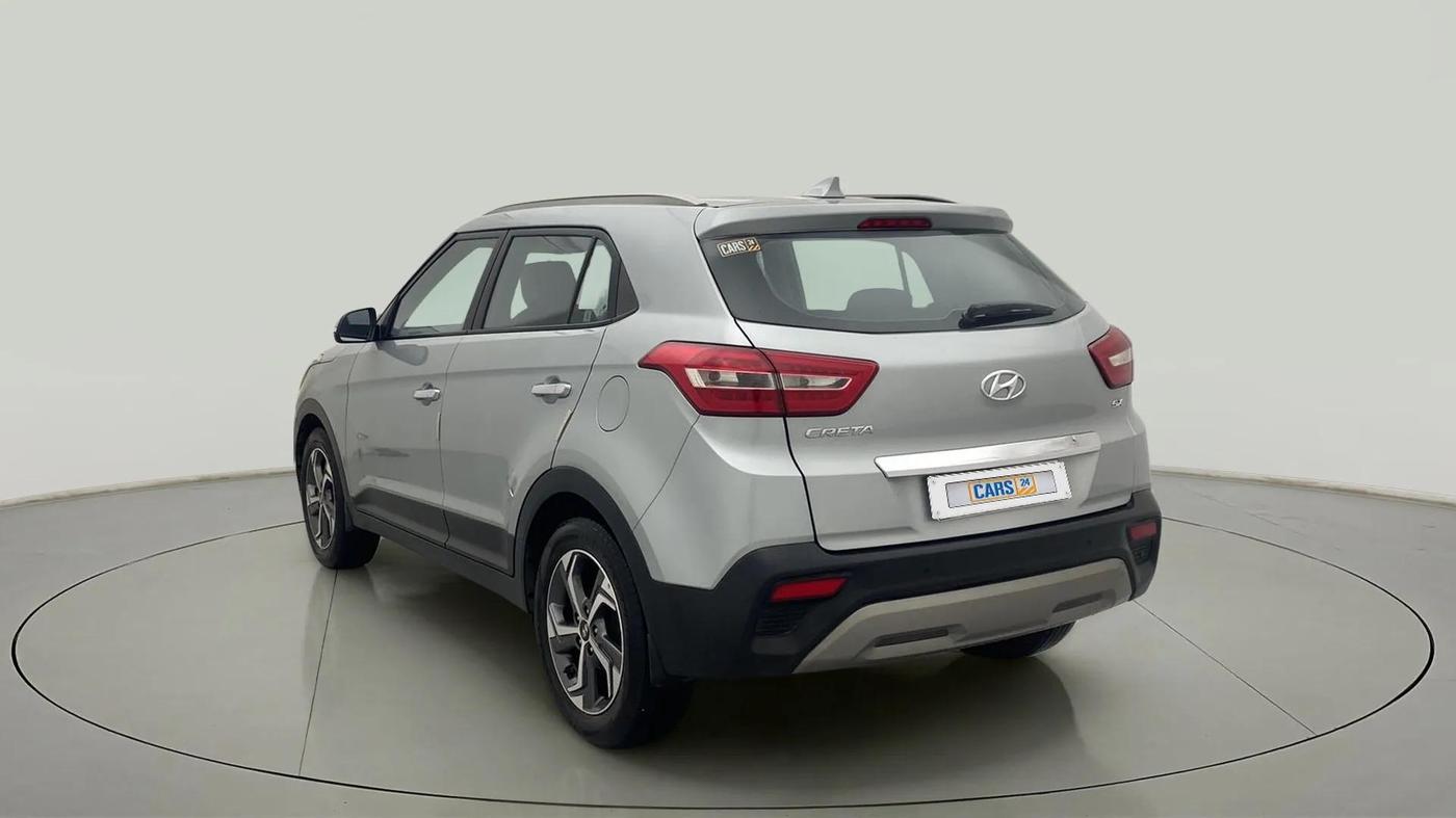 2019 Hyundai Creta SX AT 1.6 PETROL, Petrol, Automatic, 29,746 km, Left Back Diagonal